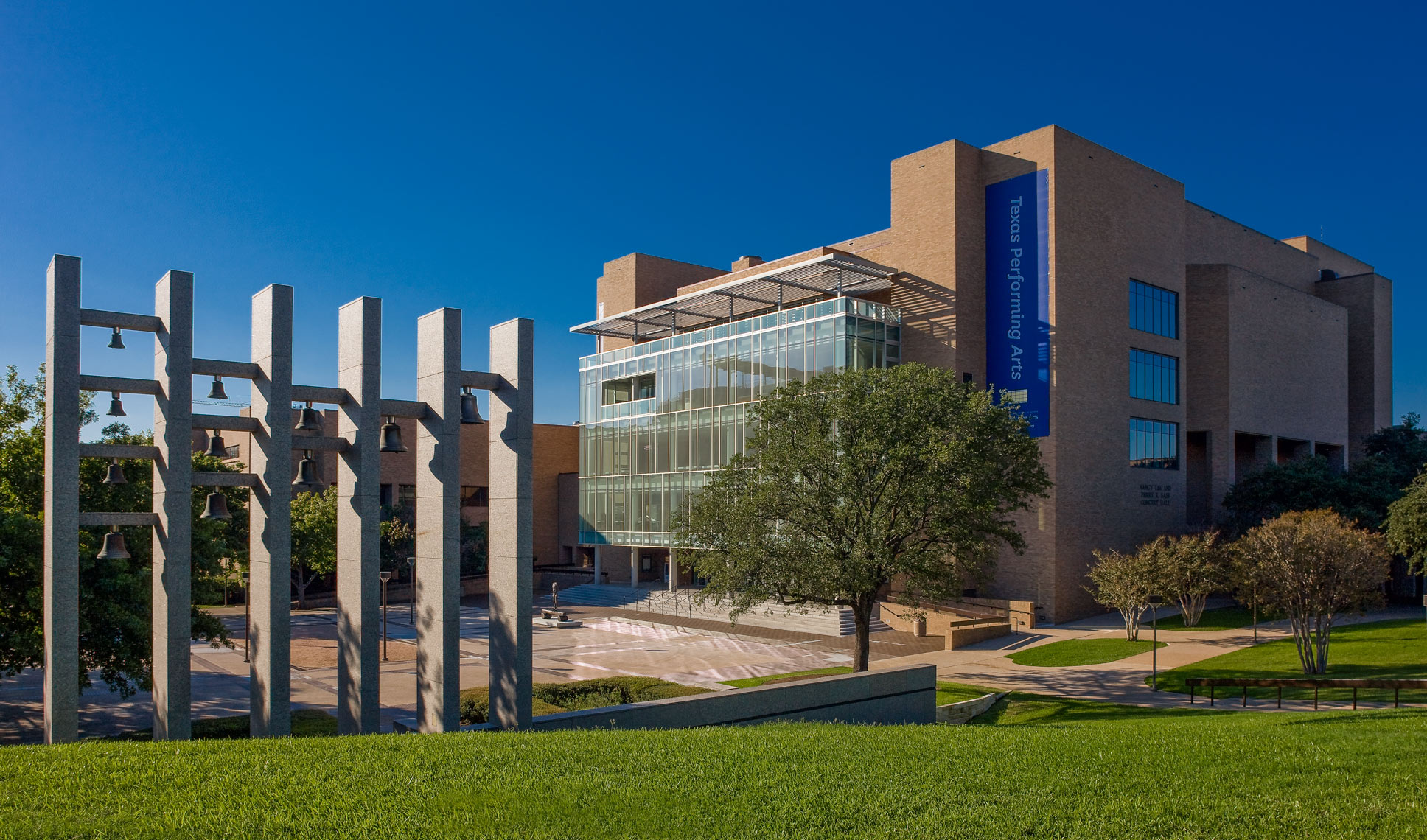 Bass Concert Hall | University of Texas Austin by Austin Architectural Photographer Park Street 