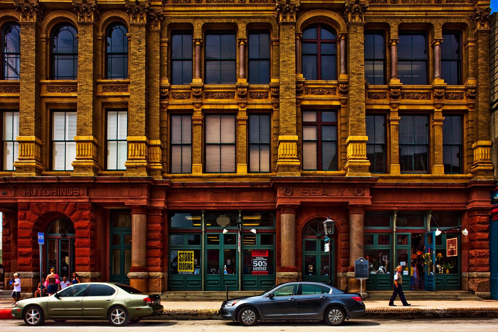 Galveston Texas Downtown by Park Street Architectural Photography